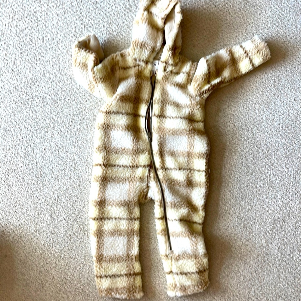 Baby Gap sherpa footed one piece